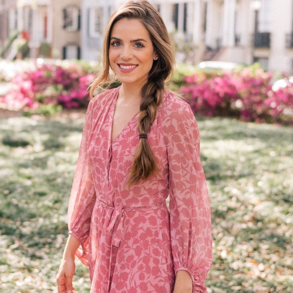 Gal Meets Glam Esther Dress Pink size 4